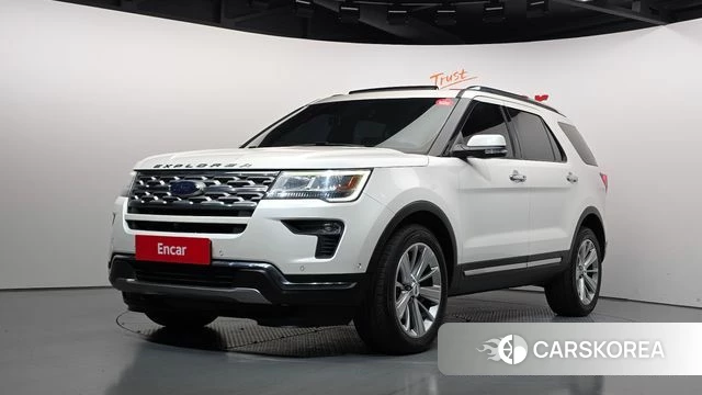 Ford Explorer 2018 Белый из Кореи