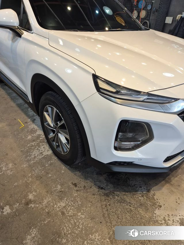 Hyundai Santa Fe TM 2019 Белый из Кореи