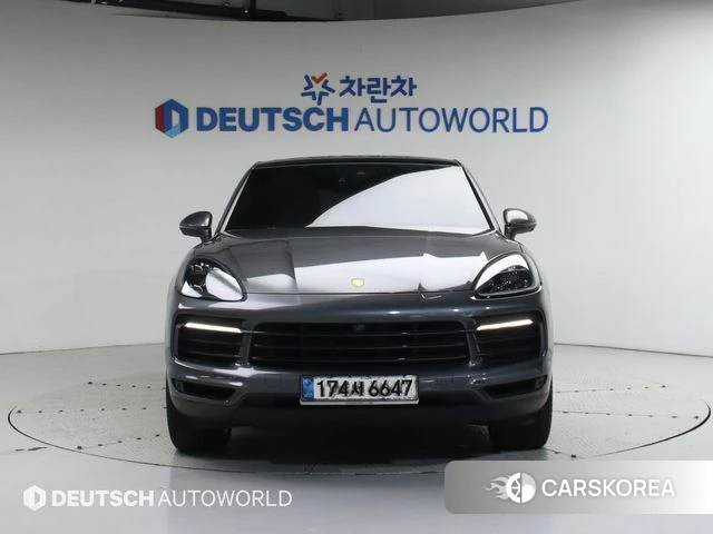 Porsche Cayenne (PO536) 2020 Серый из Кореи