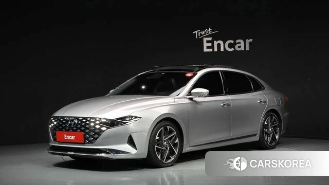 Hyundai The New Grandeur IG 2020 Серебристо-серый из Кореи