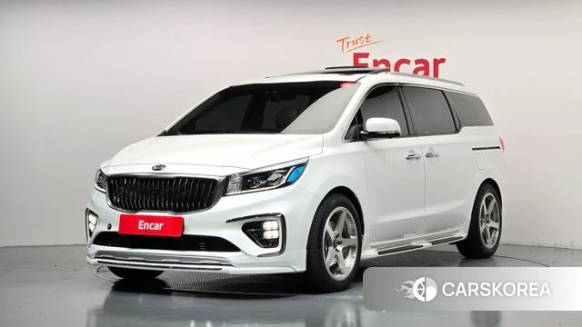 Kia The New Carnival 2018 Белый из Кореи