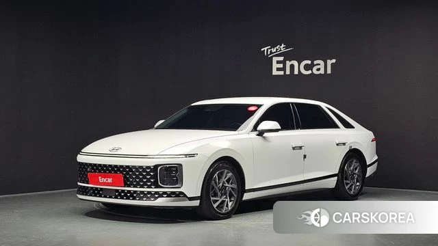 Hyundai Grandeur Hybrid (GN7) 2023 Белый из Кореи
