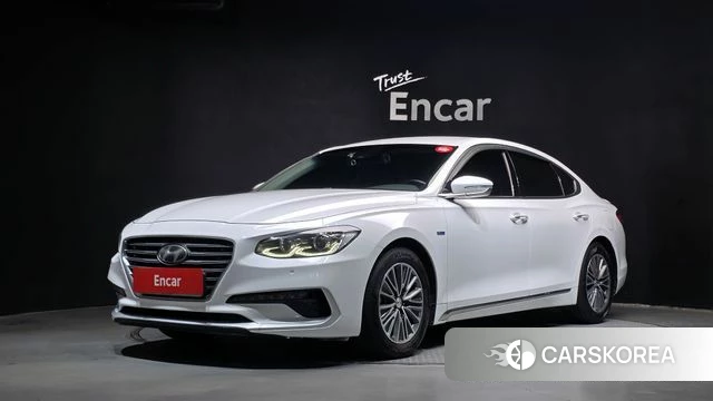 Hyundai Grandeur IG Hybrid 2019 Белый из Кореи