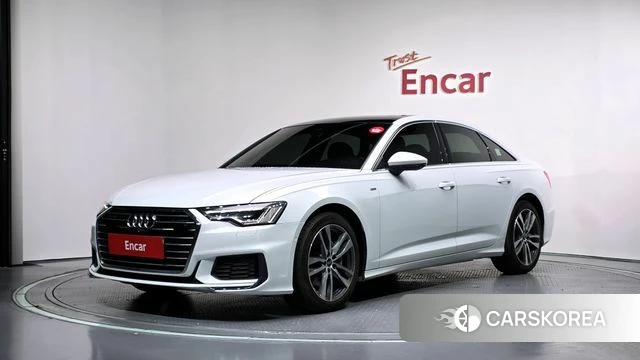 Audi A6 (C8) 2021 Белый из Кореи