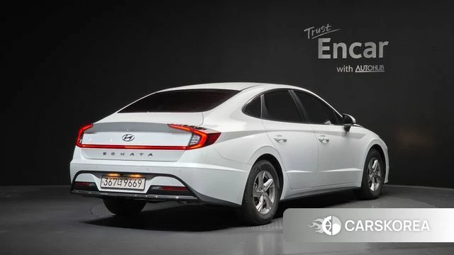 Hyundai Sonata (DN8) 2021 Белый из Кореи
