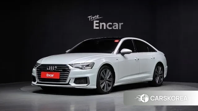 Audi A6 (C8) 2023 Белый из Кореи
