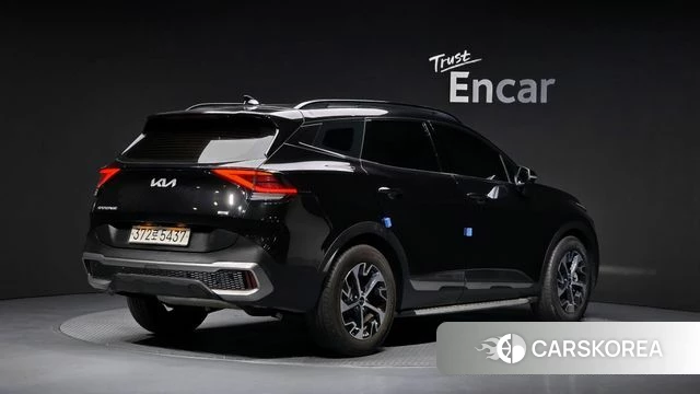 Kia Sportage 5th Generation Hybrid 2023 Черный из Кореи