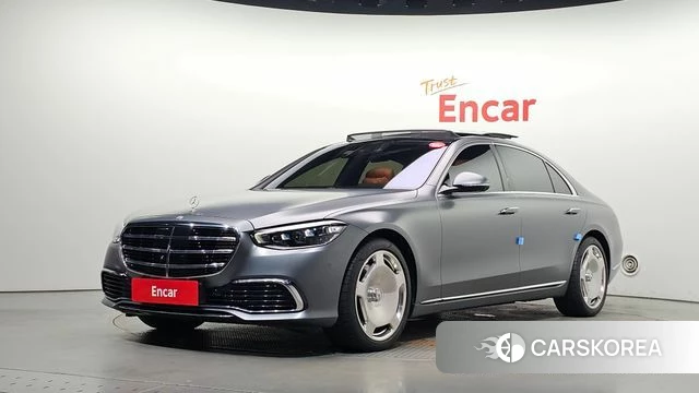 Mercedes-Benz S-Class W223 2023 Серебристо-серый из Кореи