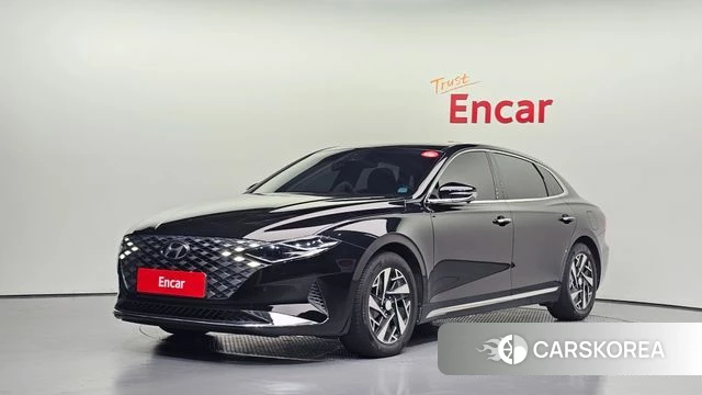 Hyundai The New Grandeur IG Hybrid 2021 Черный из Кореи