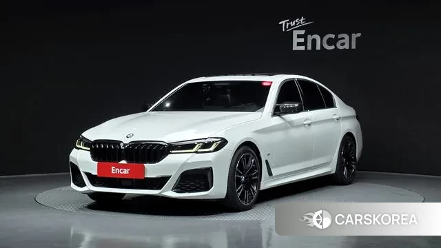 BMW 5 Series (G30) 2021 Белый из Кореи