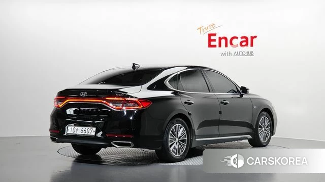 Hyundai Grandeur IG Hybrid 2018 Черный из Кореи