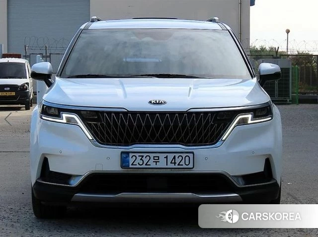 Kia Carnival 4th generation 2021 Белый из Кореи