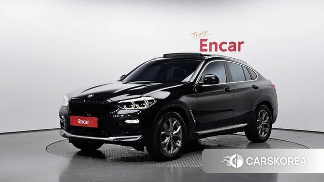 BMW X4 (G02) 2020 Черный из Кореи, фото 2