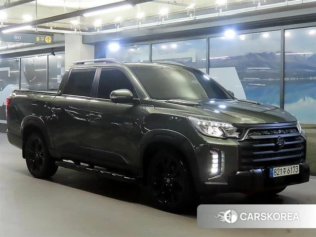 Ssangyong The New Rexton Sports Cannes 2022 Светло-зеленый из Кореи