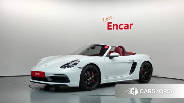 Porsche 718 Boxster 2019 Белый из Кореи