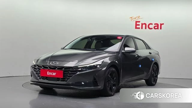 Hyundai Avante (CN7) 2022 Серый из Кореи
