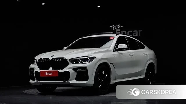 BMW X6 (G06) 2021 Белый из Кореи