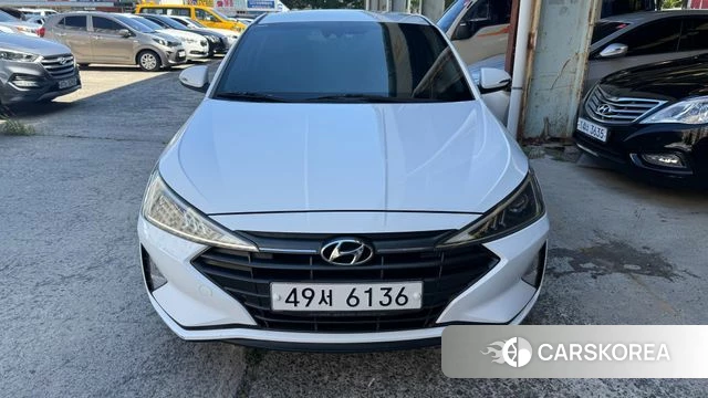 Hyundai The New Avante AD 2019 Белый из Кореи