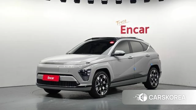 Hyundai Kona Electric (SX2) 2024 Серебристо-серый из Кореи