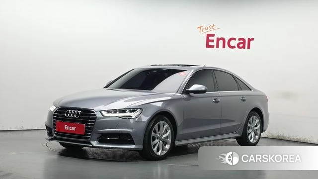 Audi New A6 2018 Серебристо-серый из Кореи