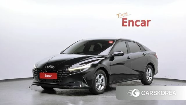 Hyundai Avante (CN7) 2020 Черный из Кореи