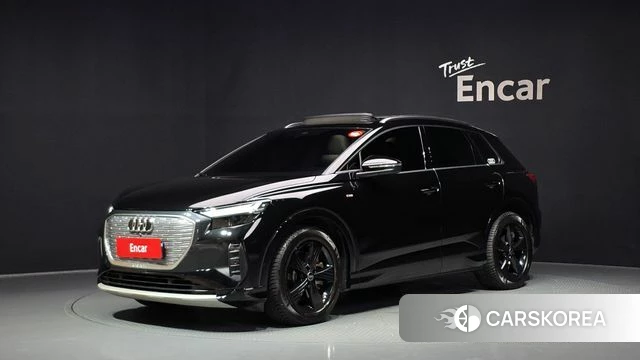Audi Q4 e-Tron (F4) 2022 Черный из Кореи