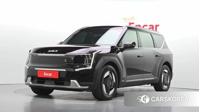 Kia EV9 2023 Черный из Кореи