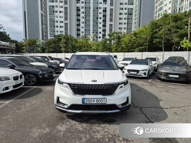 Kia Carnival 4th generation 2021 Белый из Кореи