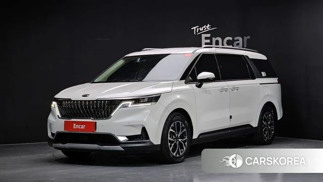 Kia Carnival 4th generation 2020 Белый из Кореи