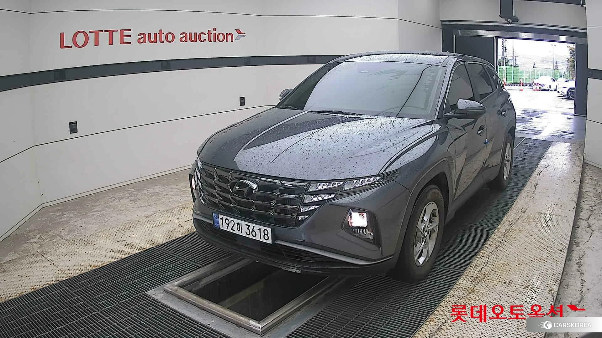 Hyundai Tucson 2023 Titanium Grey Metallic из Кореи