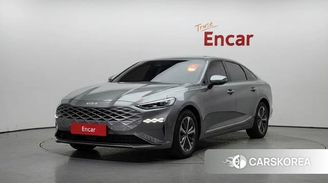 Kia K8 Hybrid 2023 Серебристо-серый из Кореи