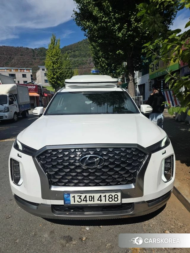 Hyundai Palisade 2021 Белый из Кореи