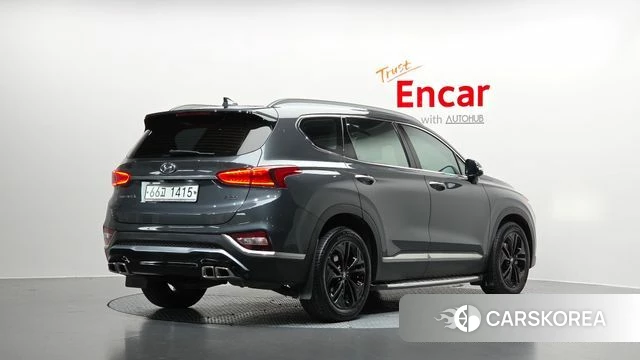 Hyundai Santa Fe TM 2018 Серый из Кореи