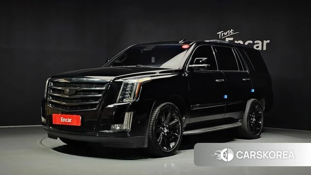 Cadillac Escalade 2018 Черный из Кореи