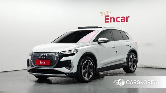 Audi Q4 e-Tron (F4) 2023 Белый из Кореи