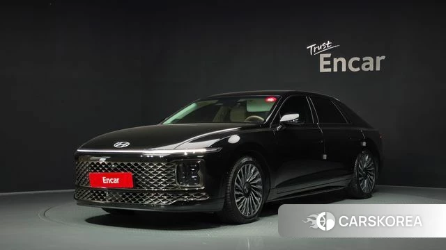 Hyundai Grandeur (GN7) 2023 Черный из Кореи