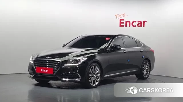 Genesis G80 2018 Черный из Кореи