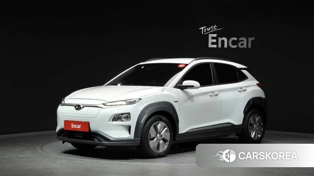 Hyundai Kona Electric 2020 Белый из Кореи
