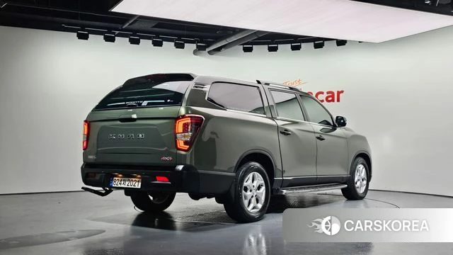 Ssangyong The New Rexton Sports Cannes 2022 Темно-зеленый из Кореи