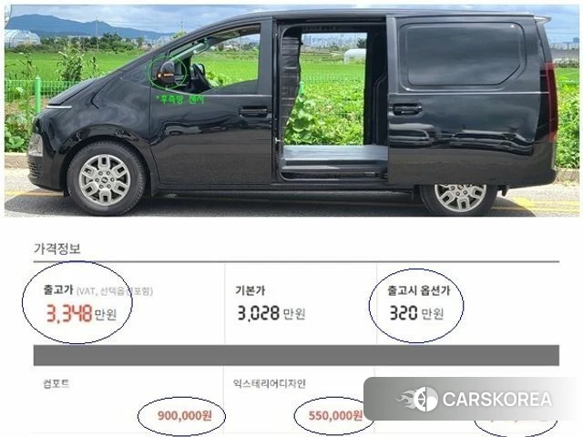 Hyundai Staria 2024 Черный из Кореи