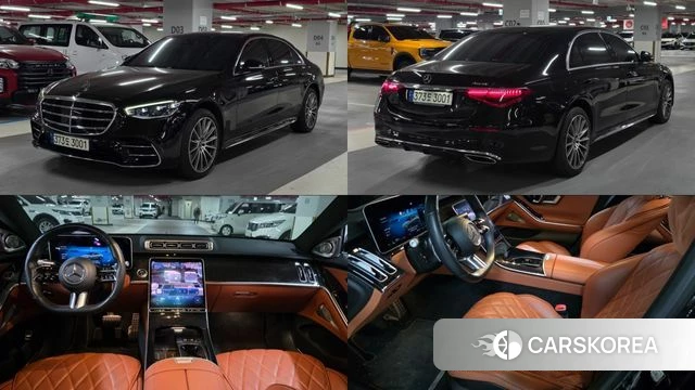 Mercedes-Benz S-Class W223 2021 Черный из Кореи