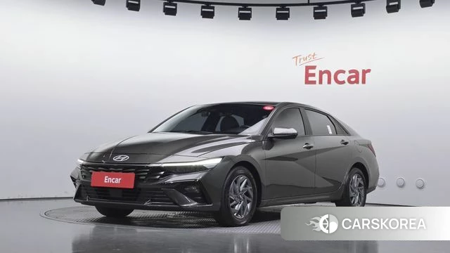 Hyundai The New Avante Hybrid (CN7) 2023 Серый из Кореи