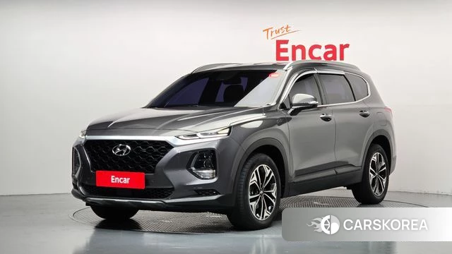 Hyundai Santa Fe TM 2018 Серый из Кореи