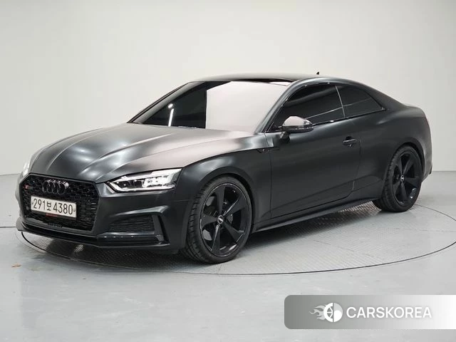 Audi A5 (F5) 2019 Черный из Кореи
