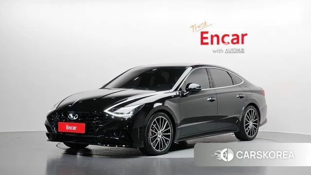 Hyundai Sonata (DN8) 2021 Черный из Кореи