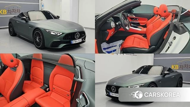 Mercedes-Benz SL-Class R232 2025 Темно-зеленый из Кореи