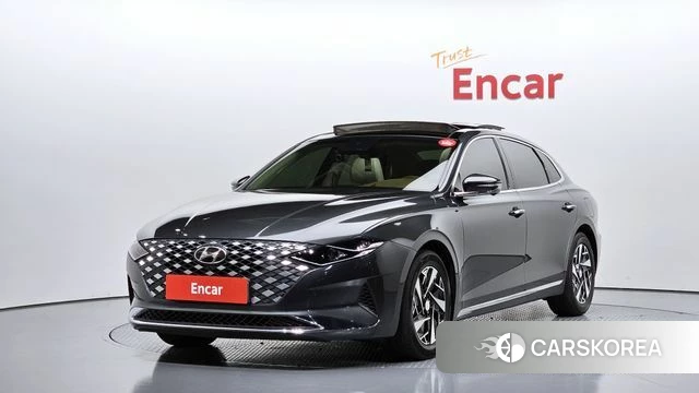 Hyundai The New Grandeur IG Hybrid 2021 Серый из Кореи