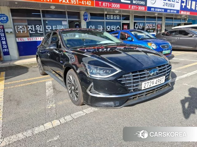 Hyundai Sonata Hybrid (DN8) 2020 Черный из Кореи