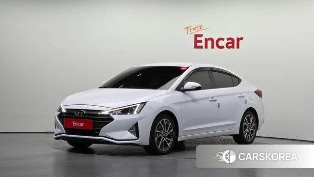 Hyundai The New Avante AD 2019 Белый из Кореи