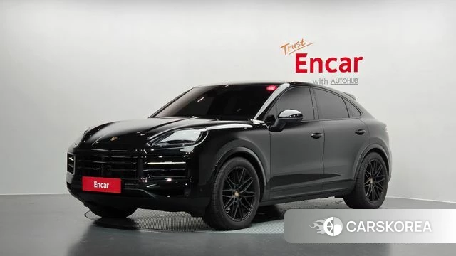 Porsche Cayenne (PO536) 2025 Черный из Кореи
